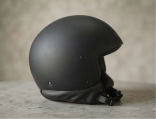 Casco de moto MT negro