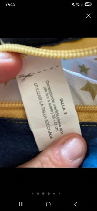 Dos sacos norkid Talla 3