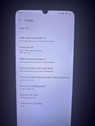 Móvil Realme Note 60 Negro
