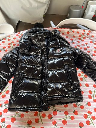 Chaqueta Moncler Negra Hombre