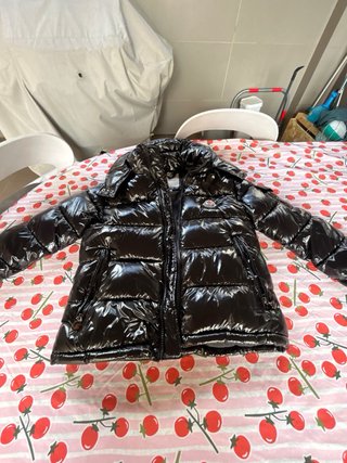 Chaqueta Moncler Negra Hombre