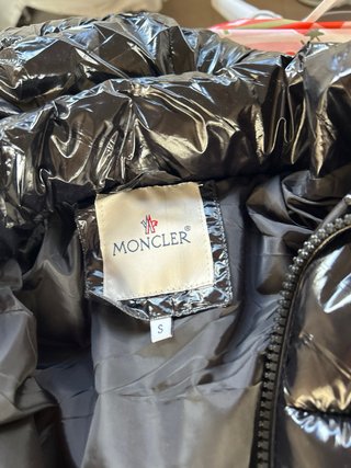 Chaqueta Moncler Negra Hombre