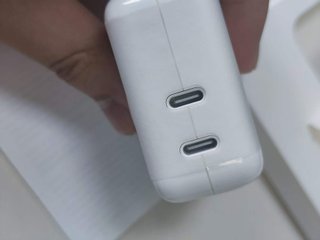 Cargador Apple 35W Doble USB-C Enchufe UE