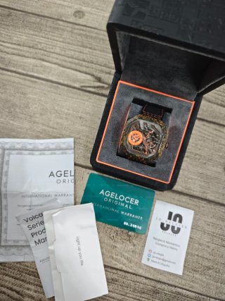 Agelocer Serie 9001A9 BigBang Naranja Negro