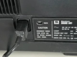 Proyector Super 8 Sankyo Sound 501