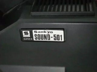 Proyector Super 8 Sankyo Sound 501