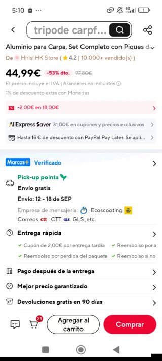 Soporte2  cañas pesca HIRISI con funda