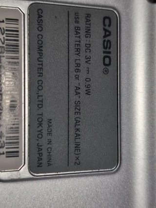 Diccionario electrónico Casio E-A200
