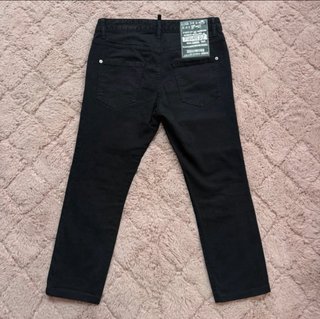 Jeans Dsquared2 neri strappati donna