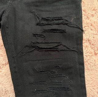 Jeans Dsquared2 neri strappati donna