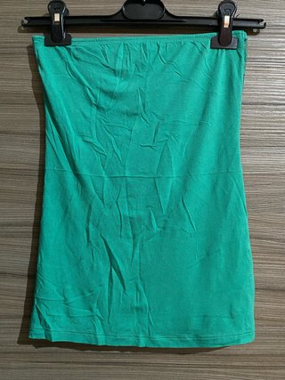 Top a fascia Tezenis Tg. S verde