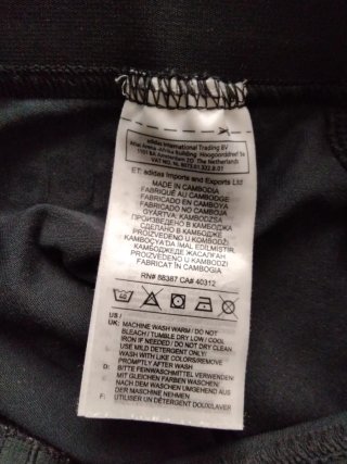 Leggings Adidas 3 Rayas Talla XS