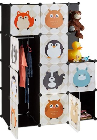 Guardaroba Modulare per Bambini con Animali