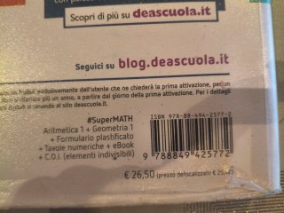 Libro Super Math matematica -geografia