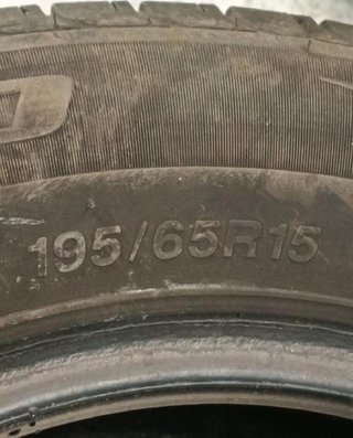 Neumático mercedes-benz 195/65r15 clase c c 206320