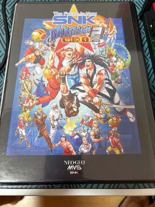 Neo Geo MVS Consolizada + Mando + KOF96 + 161en1