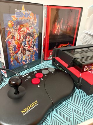 Neo Geo MVS Consolizada + Mando + KOF96 + 161en1