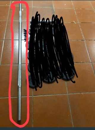 Barra para pesas
