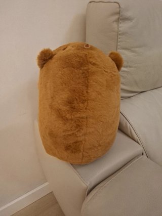 Peluche Capibara Marrón Suave