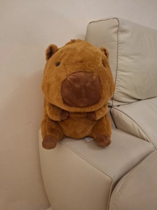 Peluche Capibara Marrón Suave