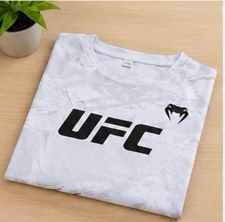 Camiseta Deportiva UFC Blanca Unisex