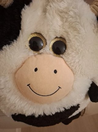Peluche Vaca Redondo Suave
