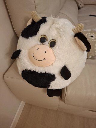 Peluche Vaca Redondo Suave