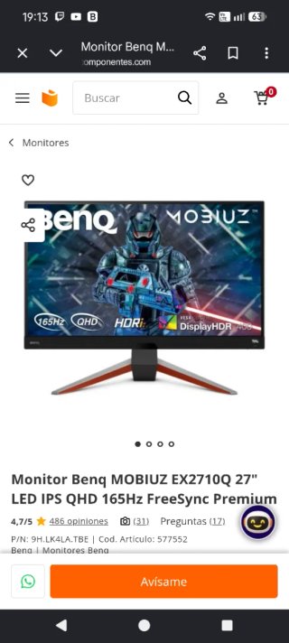 Monitor pc BenQ MOBIUZ