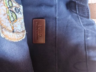 Borsa Polo Ralph Lauren stoffa orso