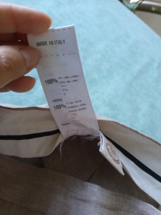 Pantaloni donna 100% lino beige