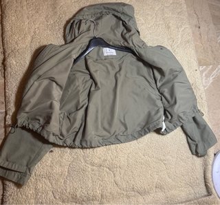 Giacca Stradivarius kaki crop S