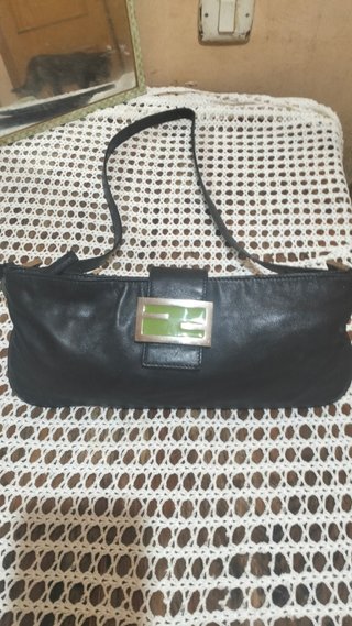 Bolso Fendi Negro y Verde