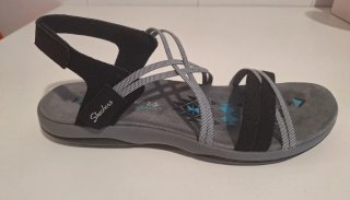 Sandalias Skechers Mujer T-40 NUEVAS + MOCHILA REG