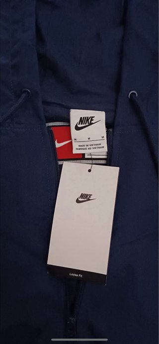 Felpa Nike Authentics Woven Lined Cappuccio L