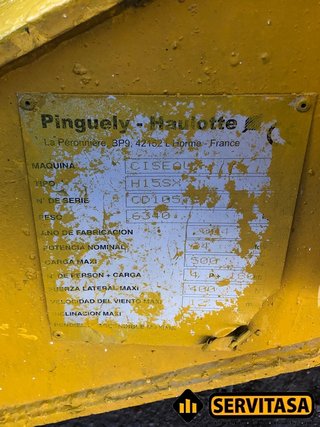 PLATAFORMA DE TIJERA DIESEL 15 METROS