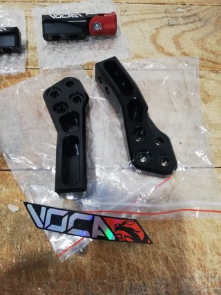 Estriberas Pitbike Voca Regulables Nuevas