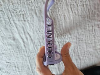 Occhiali da sole Chanel donna viola vintage