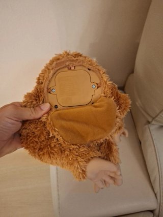 Mono de peluche interactivo