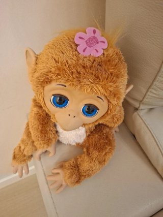 Mono de peluche interactivo