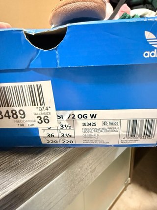 Zapatillas Adidas SL72 OG Talla 36
