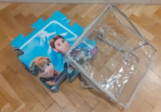 Alfombra Puzzle Frozen Disney Goma EVA