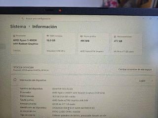 Asus 12 hilos Ryzen 5 4600H 16GB 512GB 14" FullHD