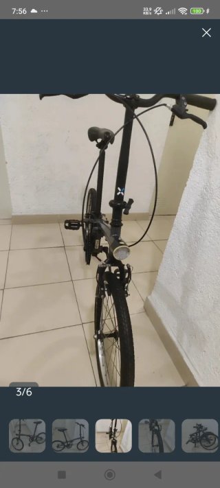 Bicicleta pieghevole Btwin Tilt 100