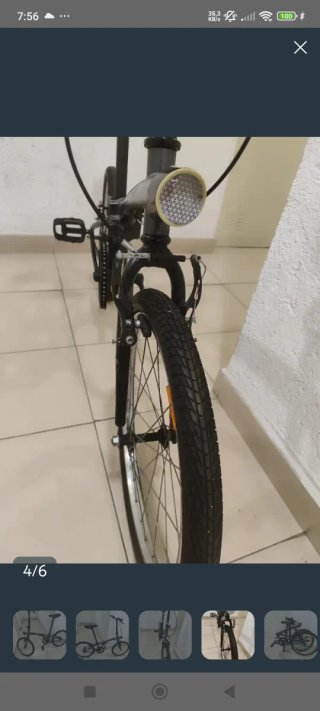 Bicicleta pieghevole Btwin Tilt 100