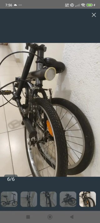 Bicicleta pieghevole Btwin Tilt 100