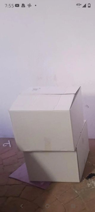 8 cajas de cartón grandes 43 × 43 cm