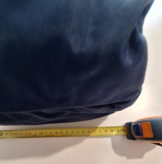 Mochila ADIDAS pequeña azul/ amarilla 32x25cm