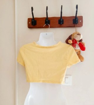Top H&M giallo taglia M