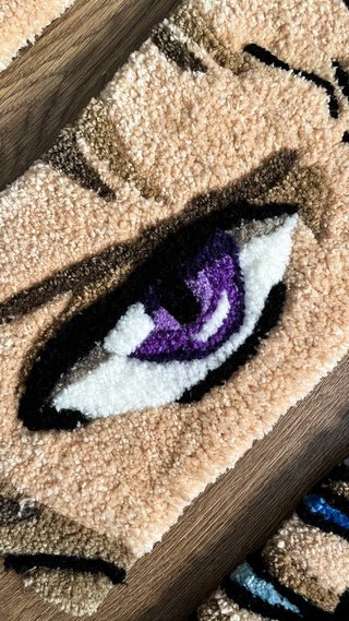 Alfombras Evangelion Anime Ojos