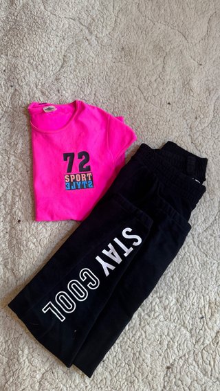 T-shirt sportiva Pompea rosa neon S/M